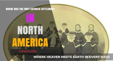Exploring the Origins: North America's First Catholic Settlement Location