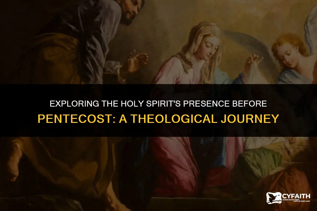 where was the holy spirit before pentecost