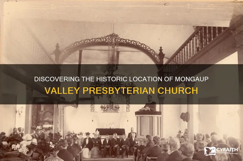 where was the mongaup valley presbyterian church