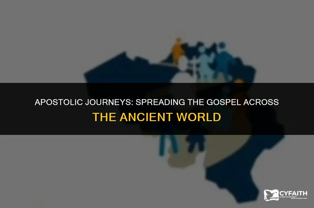 where were the 12 apostles sent after pentecost