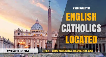 Mapping English Catholic Communities: Historical Locations and Settlements