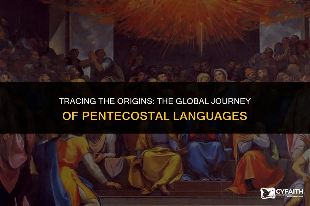 where were the languages pentecost