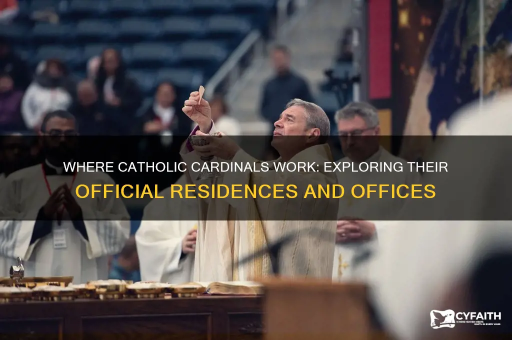 where would a catholic cardinal have their office