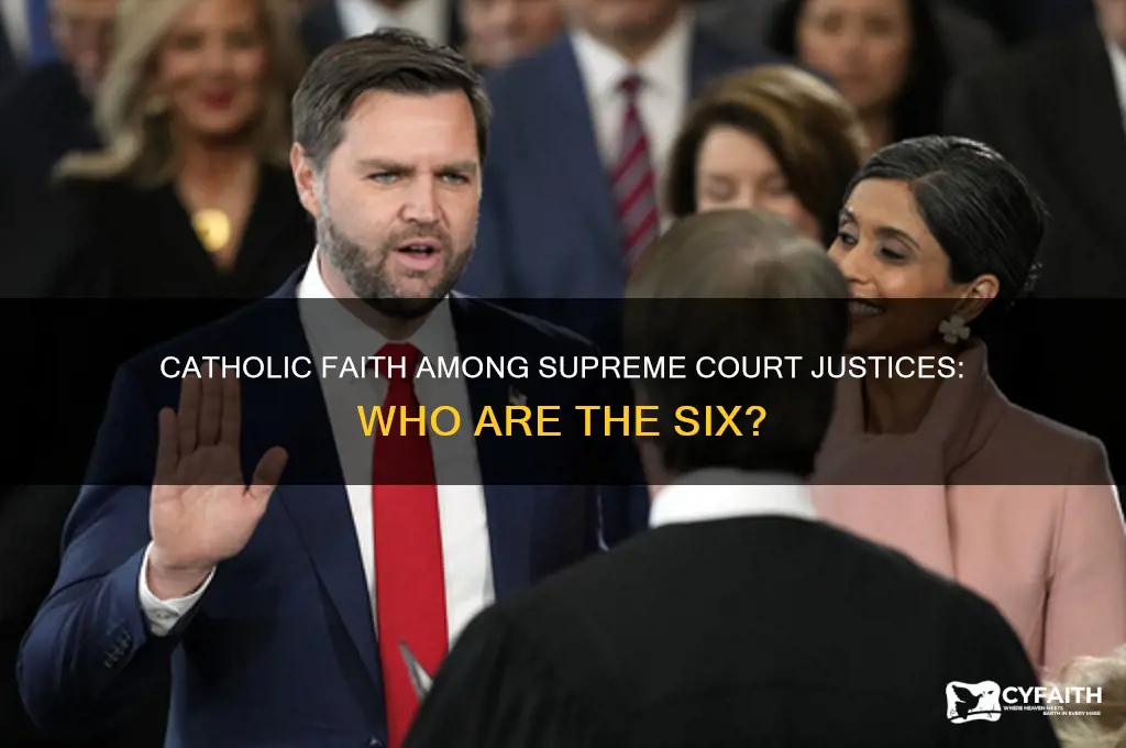 which 6 supreme court justices are catholic