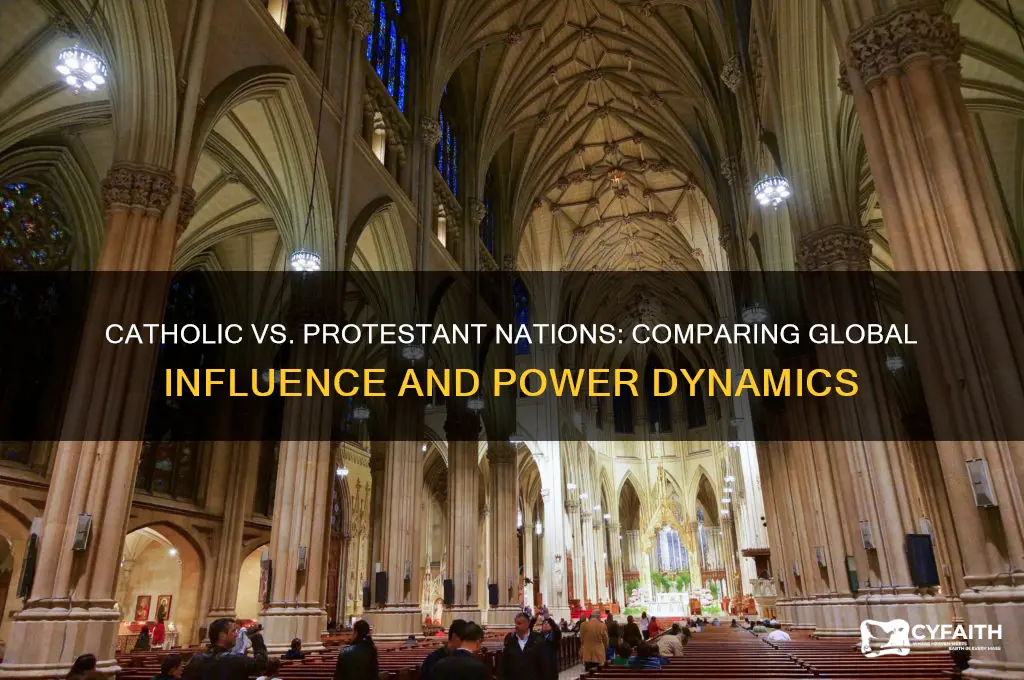 which are more powerful catholic or protestant countries