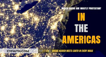 Protestant Strongholds: Mapping Dominant Regions in the Americas