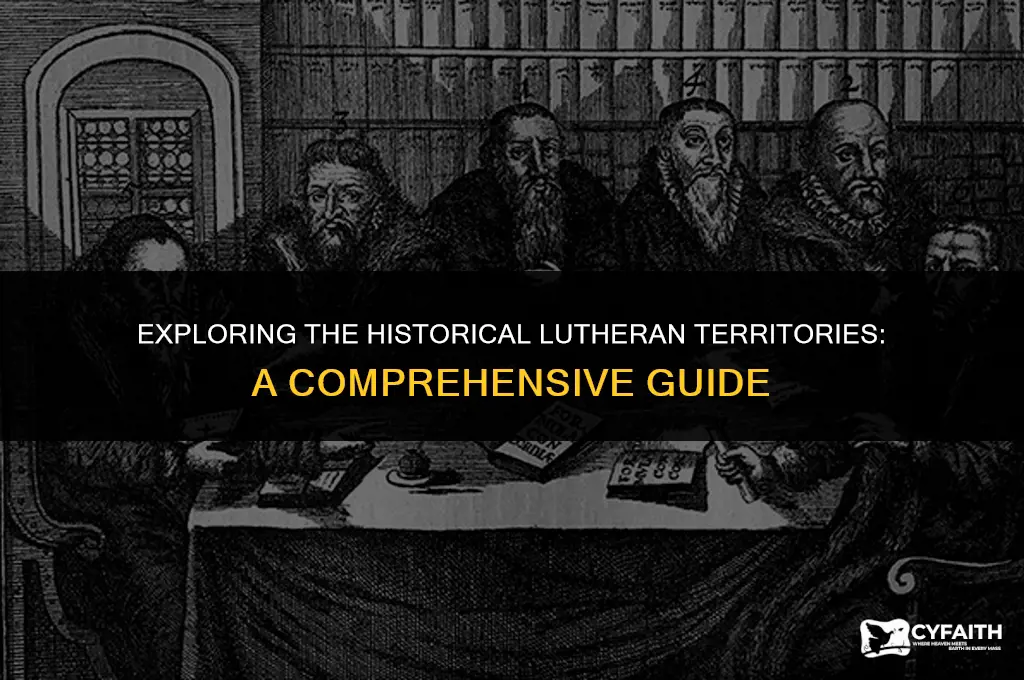 which areas were offically lutheran