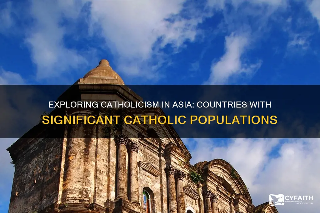 which asian countries are catholic