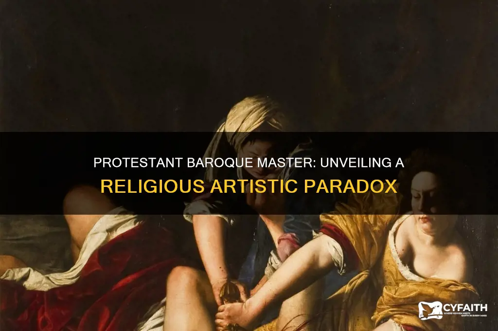 which baroque artist from a protestant country