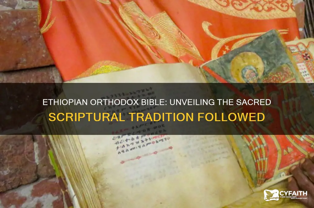 which bible version ethiopian orthodox follow