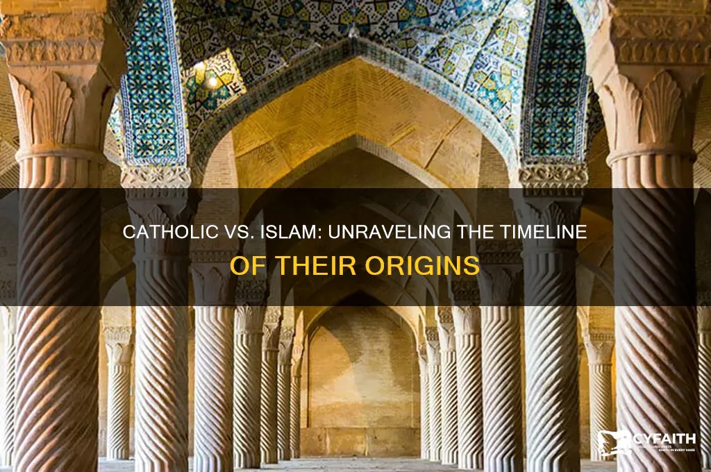 which came first catholic or islam