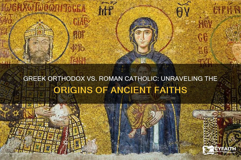 which came first greek orthodox or roman catholic