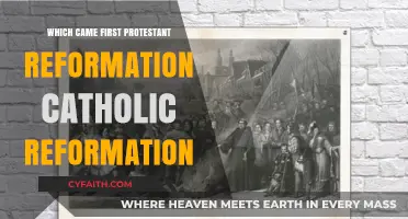 Protestant vs. Catholic Reformation: Unraveling the Historical Sequence