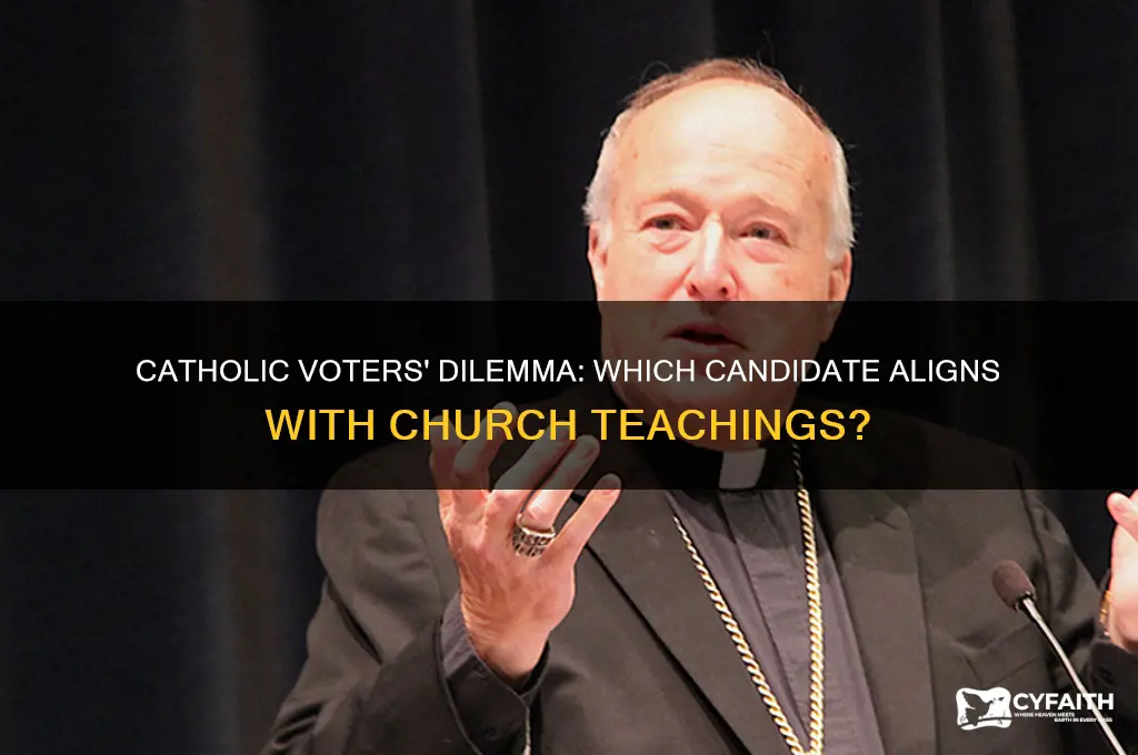 which candidate do catholics support