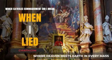 Lying and the Catholic Faith: Which Commandment Did I Break?