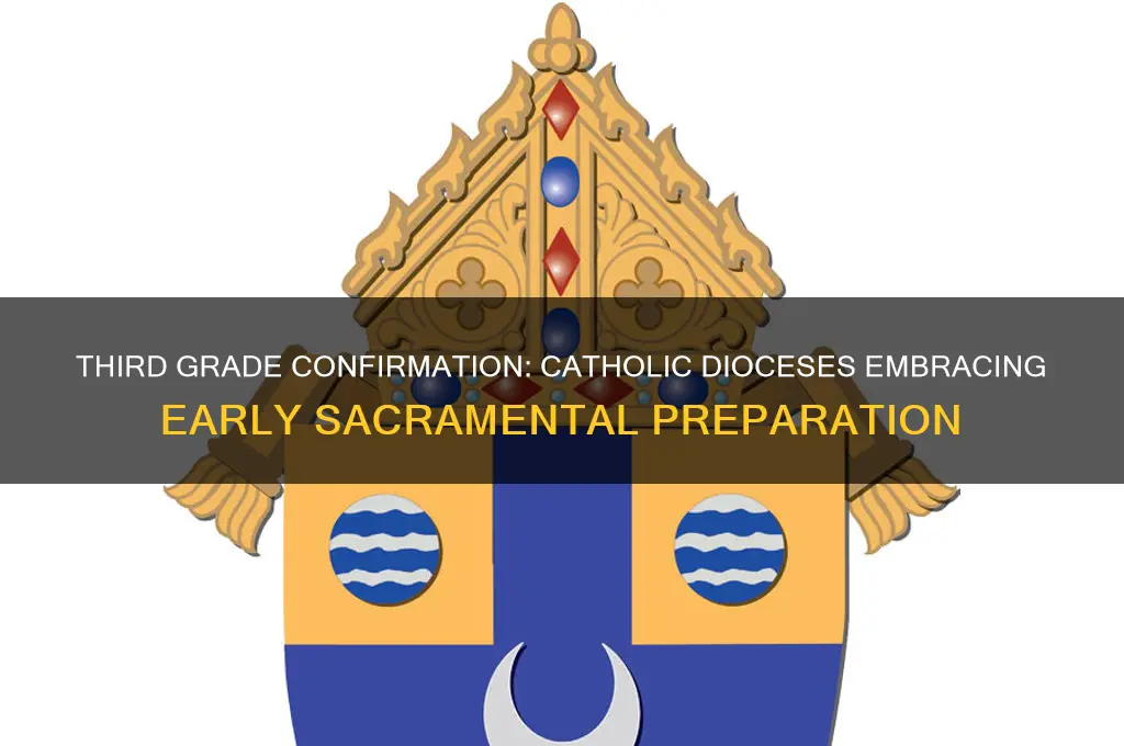 which catholic dioceses confirm children in third grade