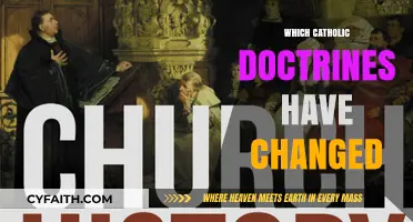Evolving Catholic Teachings: Exploring Doctrinal Shifts in Church History
