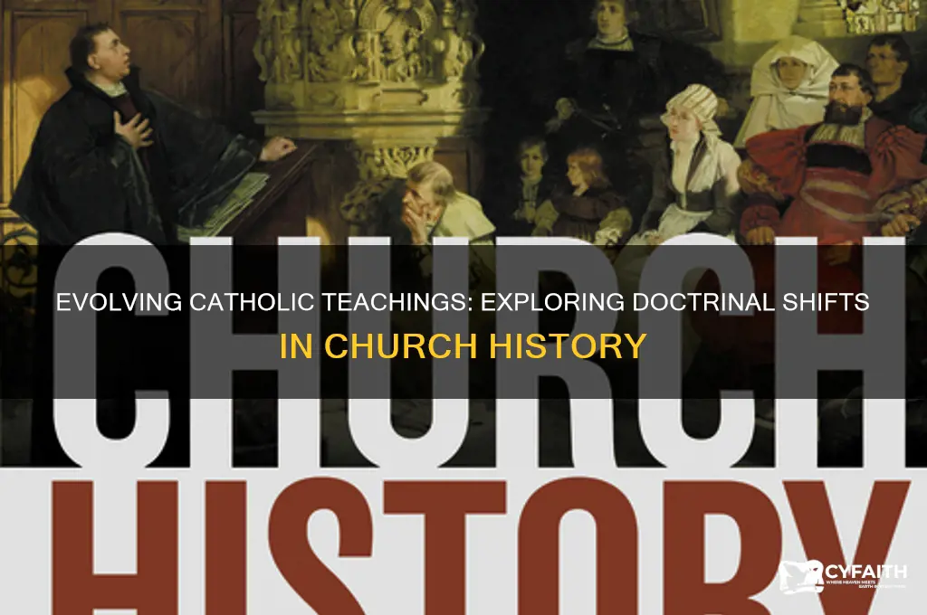 which catholic doctrines have changed