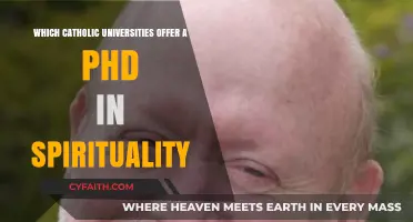 Exploring Catholic Universities with PhD Programs in Spirituality
