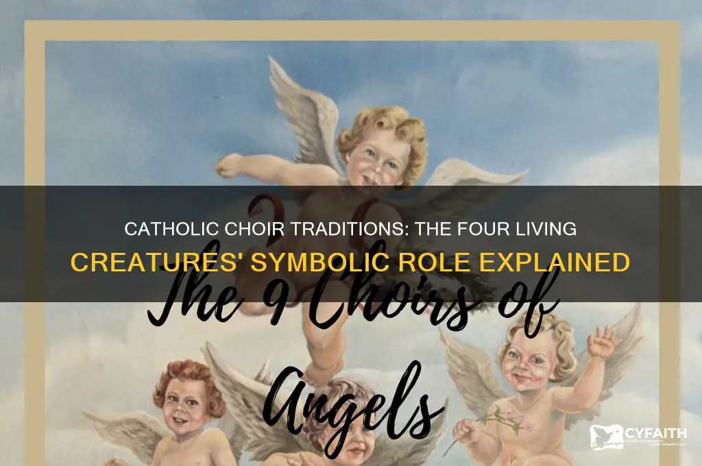 which choir are the four living creatures catholic