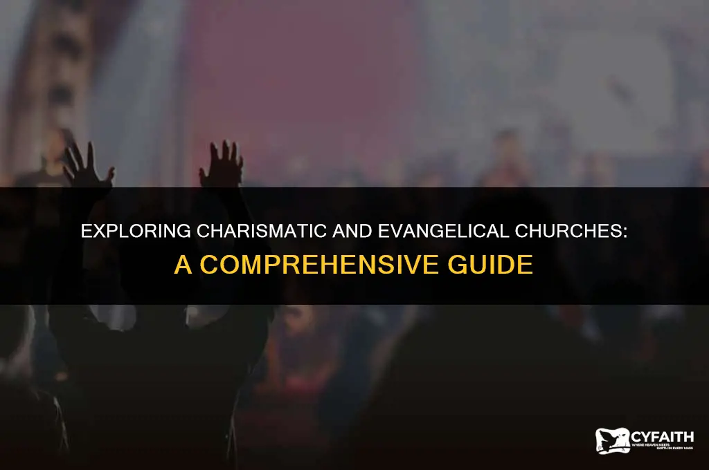 which churches are both charismatic and evangelical