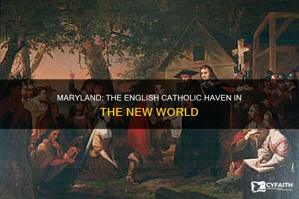 which colony refuge for english catholics
