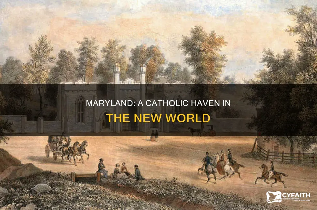 which colony was established as a safe place for catholics