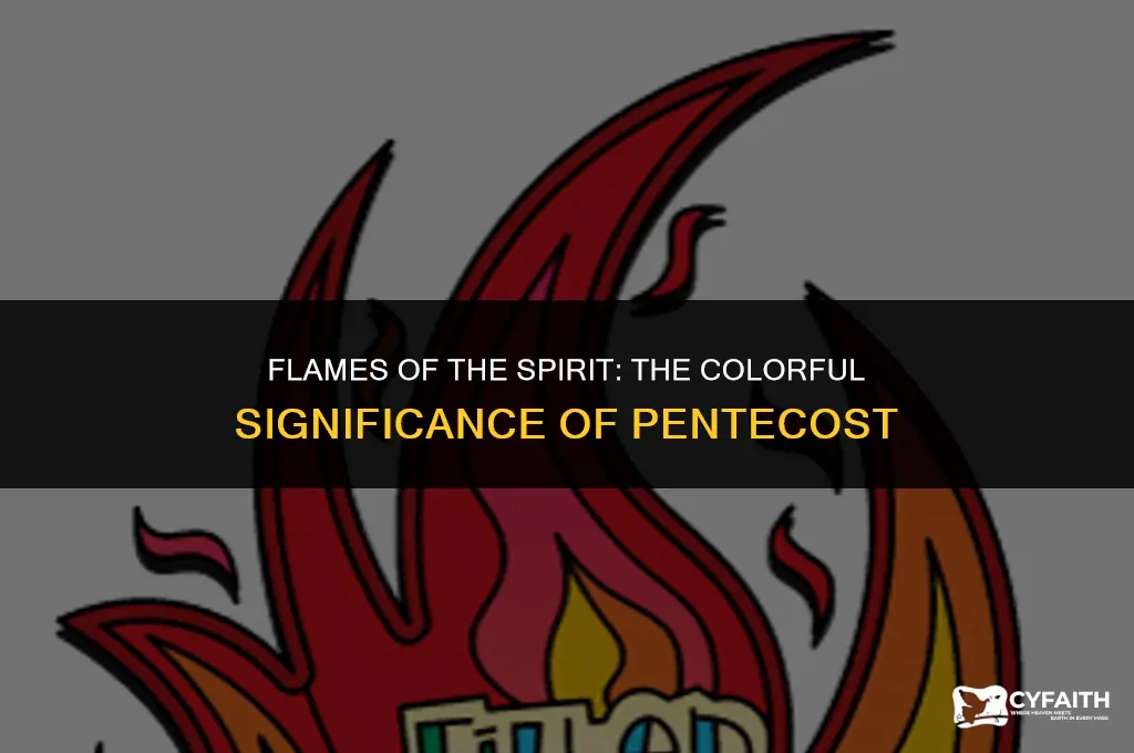 which colour associated with pentecost