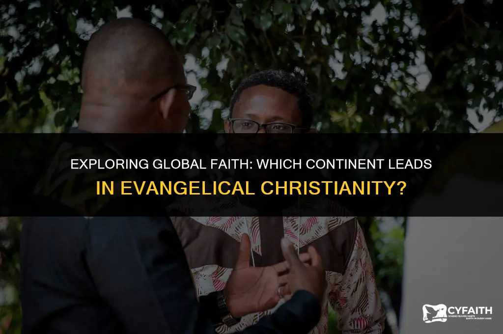 which continent has thhe most evangelical chu