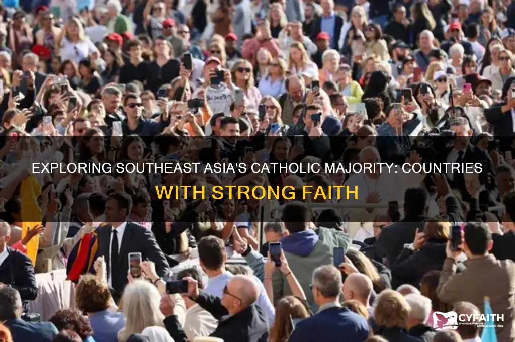 which contries in sou theast asia are mostly catholic