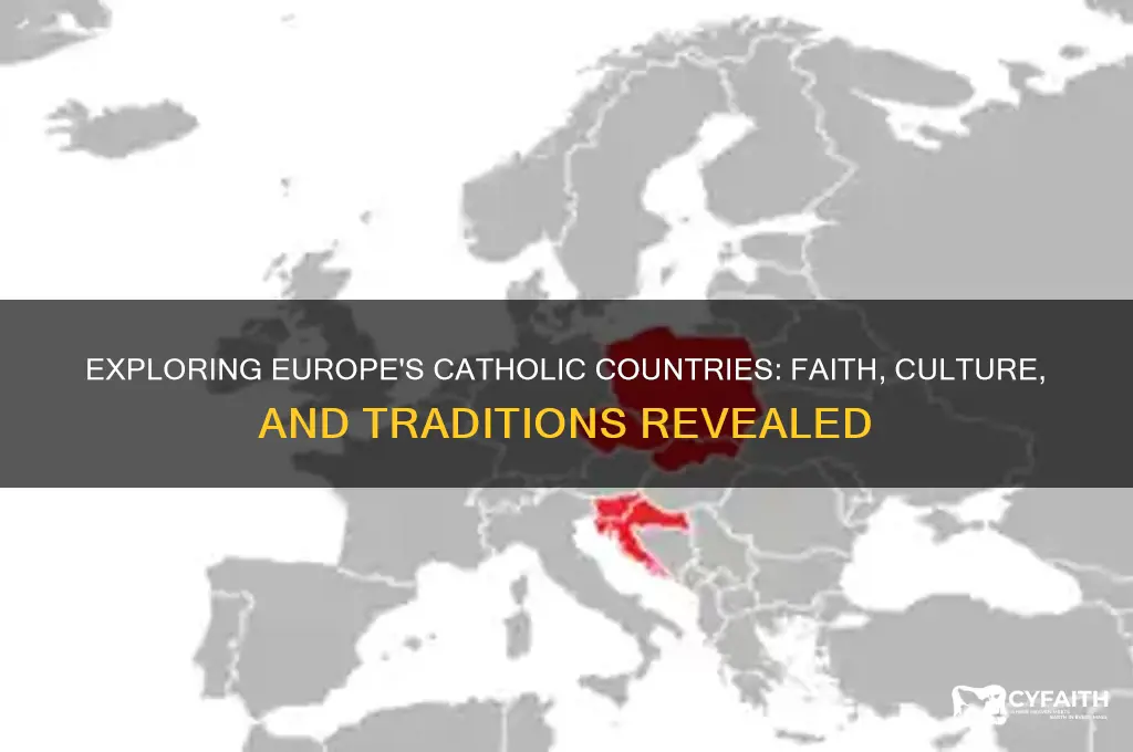 which countries are catholic in europe