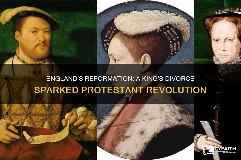 which country became protestant because the king wanted a divorce