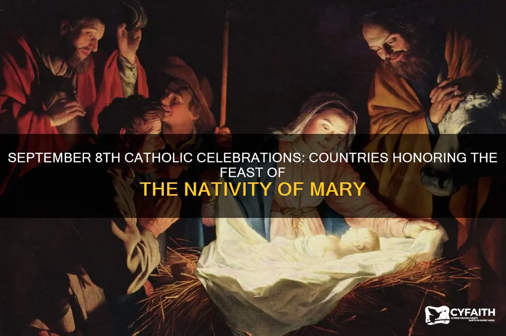 which country celebrate sept 8 catholic