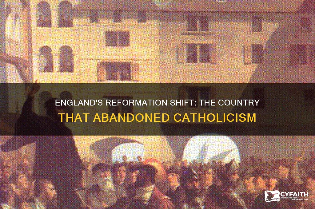 which country did not remain catholic during the reformation