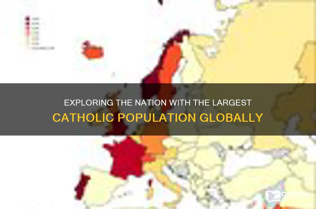 which country has the highest catholic population in tje world