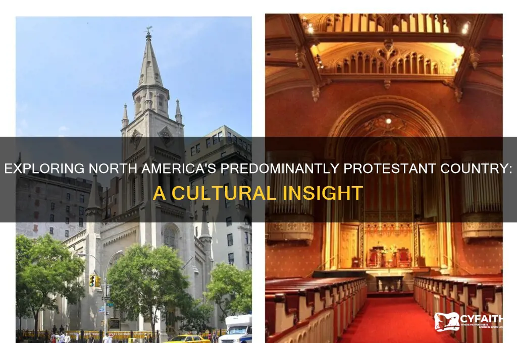 which country is mainly protestant in north america