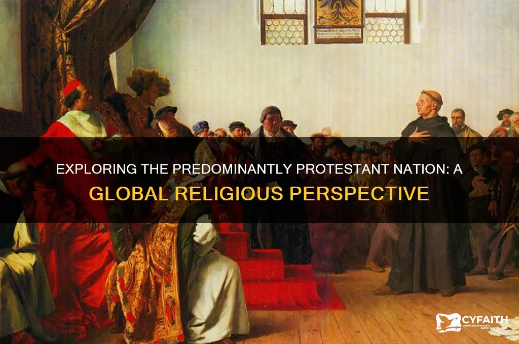 which country is mainly protestant
