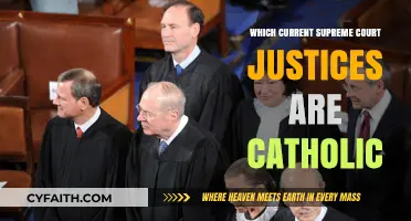 Catholic Faith Among Current U.S. Supreme Court Justices