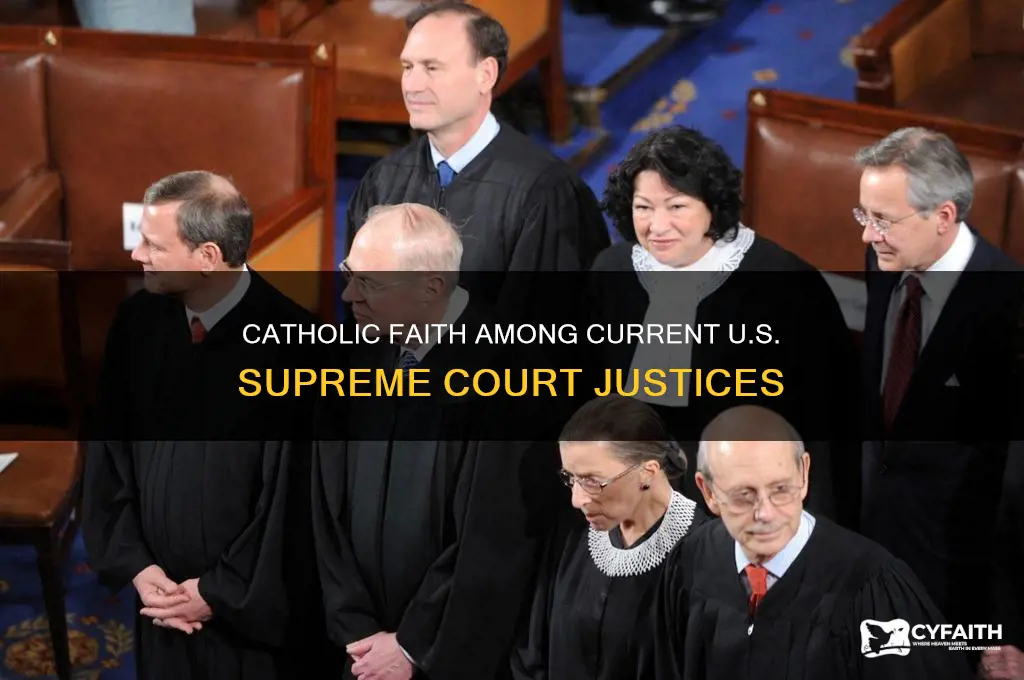 which current supreme court justices are catholic
