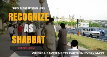 Orthodox Jewish Shabbat Observance: Recognizing the Sacred Day of Rest