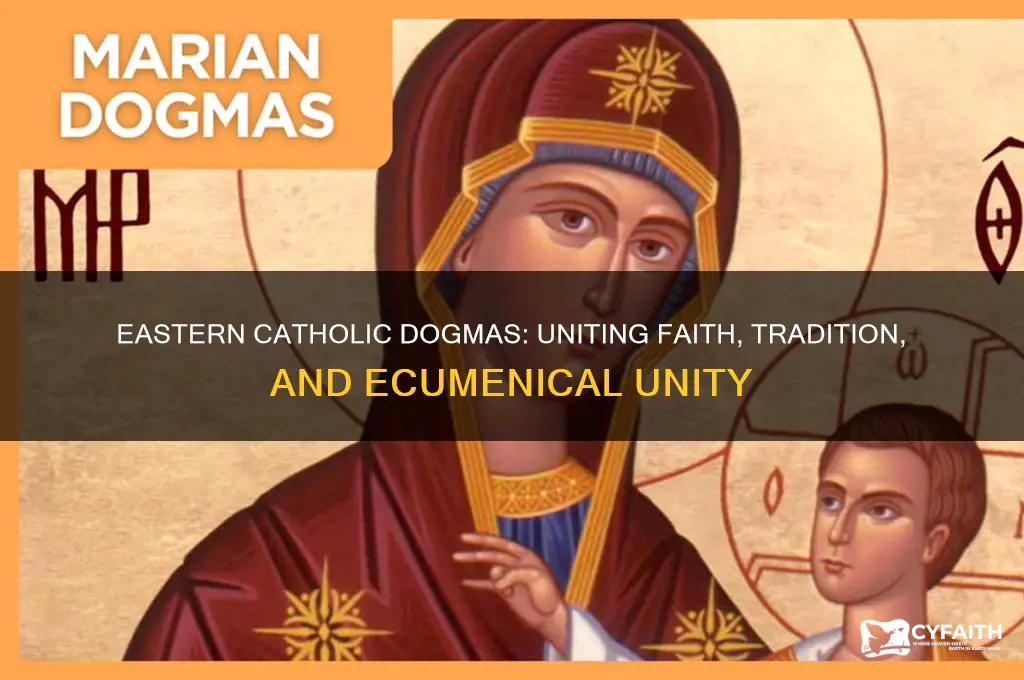 which dogmas do eastern catholics accept
