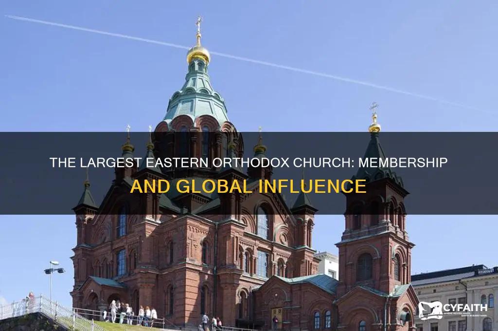 which eastern orthodox church has the largest membership