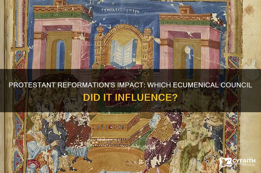 which ecumenical council did the protestant reformation lead to