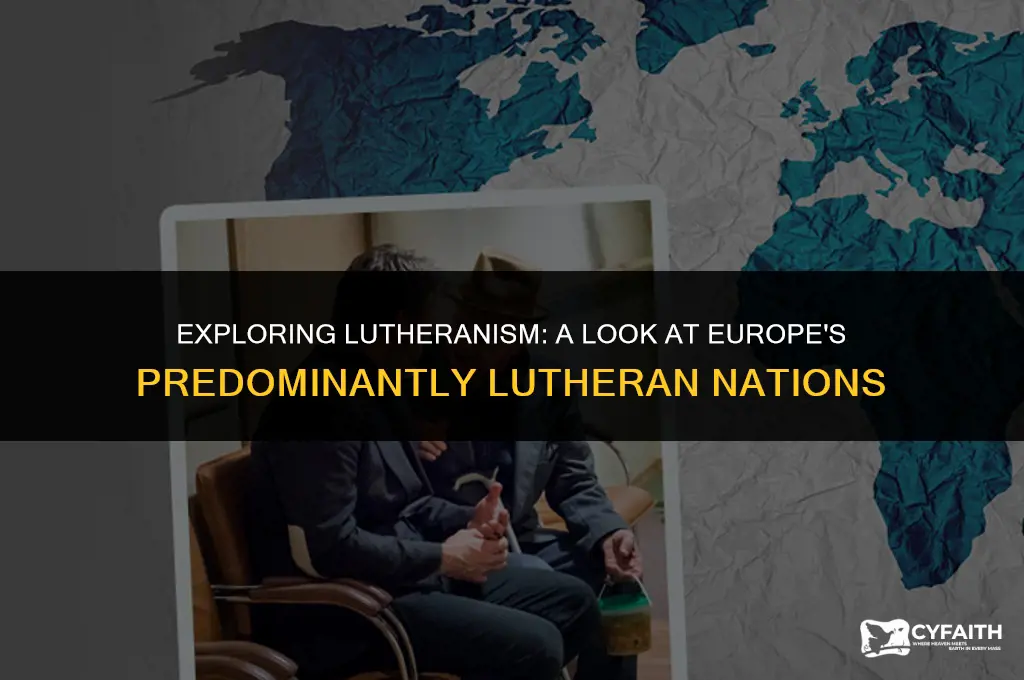 which european countries are majority lutheran
