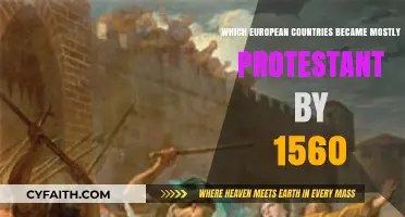 Protestant Europe by 1560: Nations Embracing the Reformation