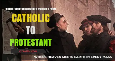 From Catholic to Protestant: European Nations' Religious Reformation Journey