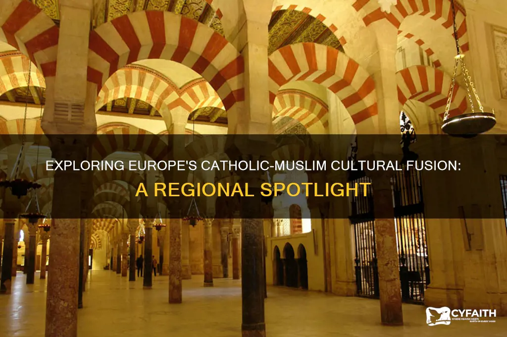 which european region has a strong catholic and muslim influence