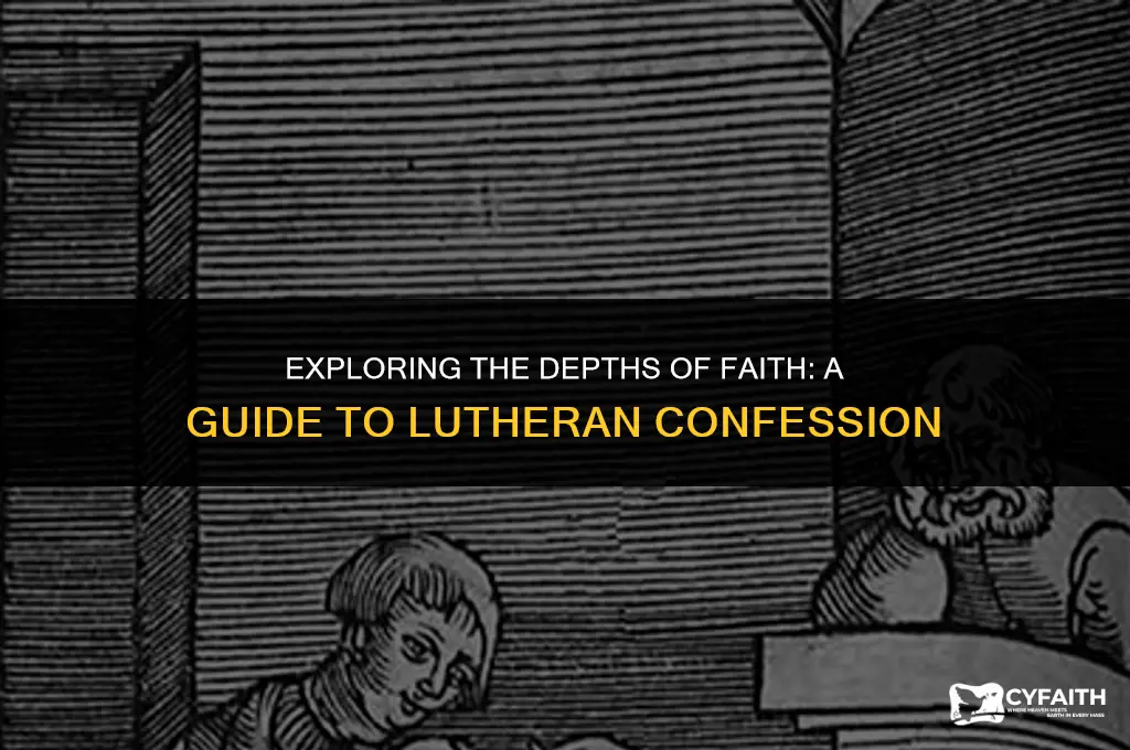 which form confession lutheran