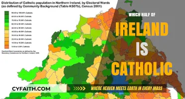 Exploring Ireland's Religious Divide: Which Half is Predominantly Catholic?