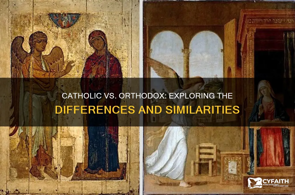 which is better catholic or orthodox
